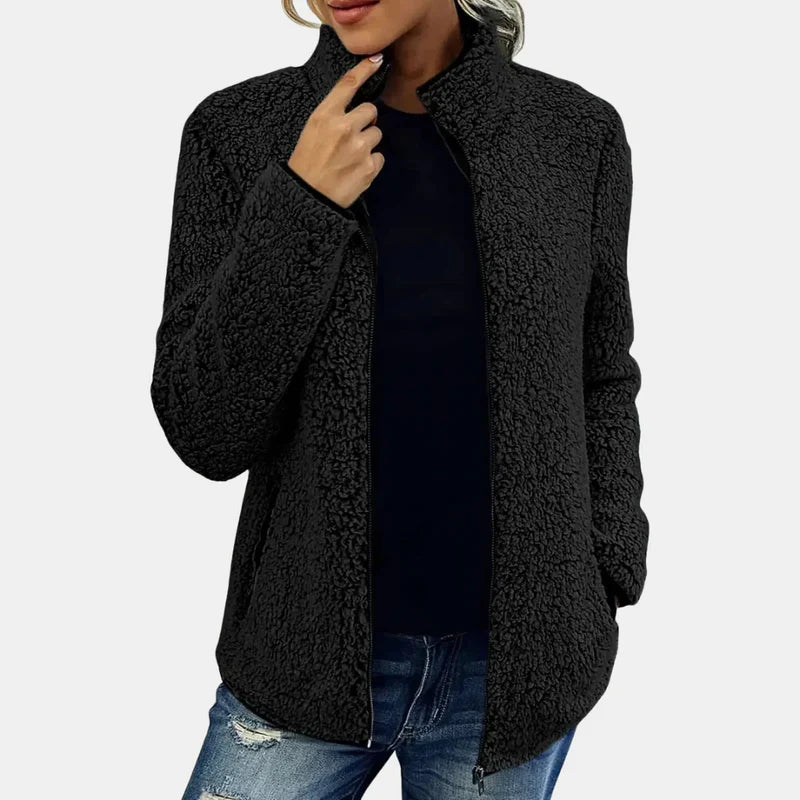 EVIE | CHAQUETA ELEGANTE DE PELUCHE
