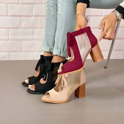 SANDALIAS CON LAZO COMFORT