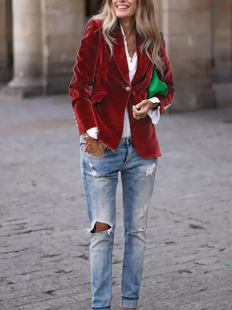 CHELSEA | CHAQUETA DE TERCIOPELO