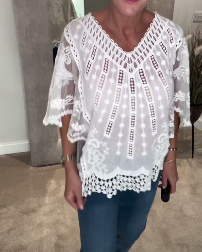 BLUSA DE V ELEGANTE