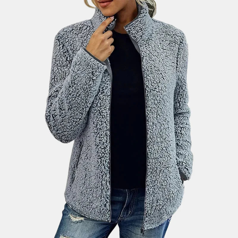 EVIE | CHAQUETA ELEGANTE DE PELUCHE