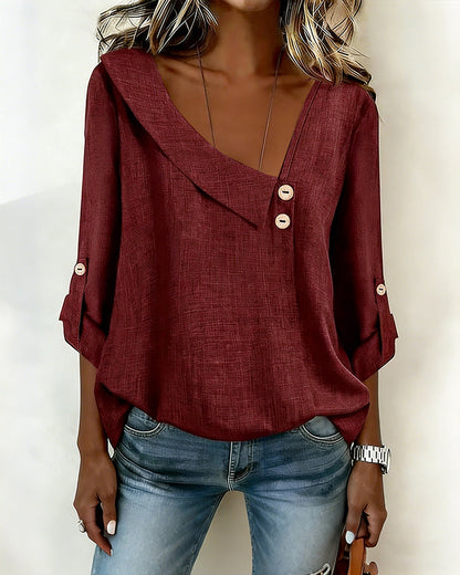 TOP COLOR LISO ESCOTE ASIMÉTRICA