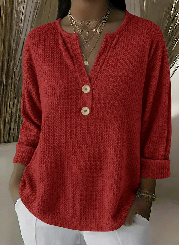 DARIA LORENA | TOP HENLEY TEXTURIZADO MICHÈLE