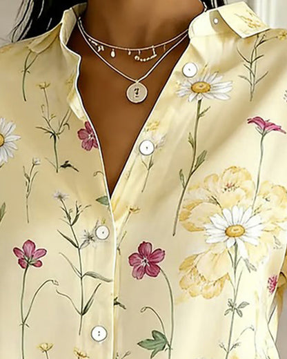 CAMISA FRESCO ESTAMPADO FLORAL