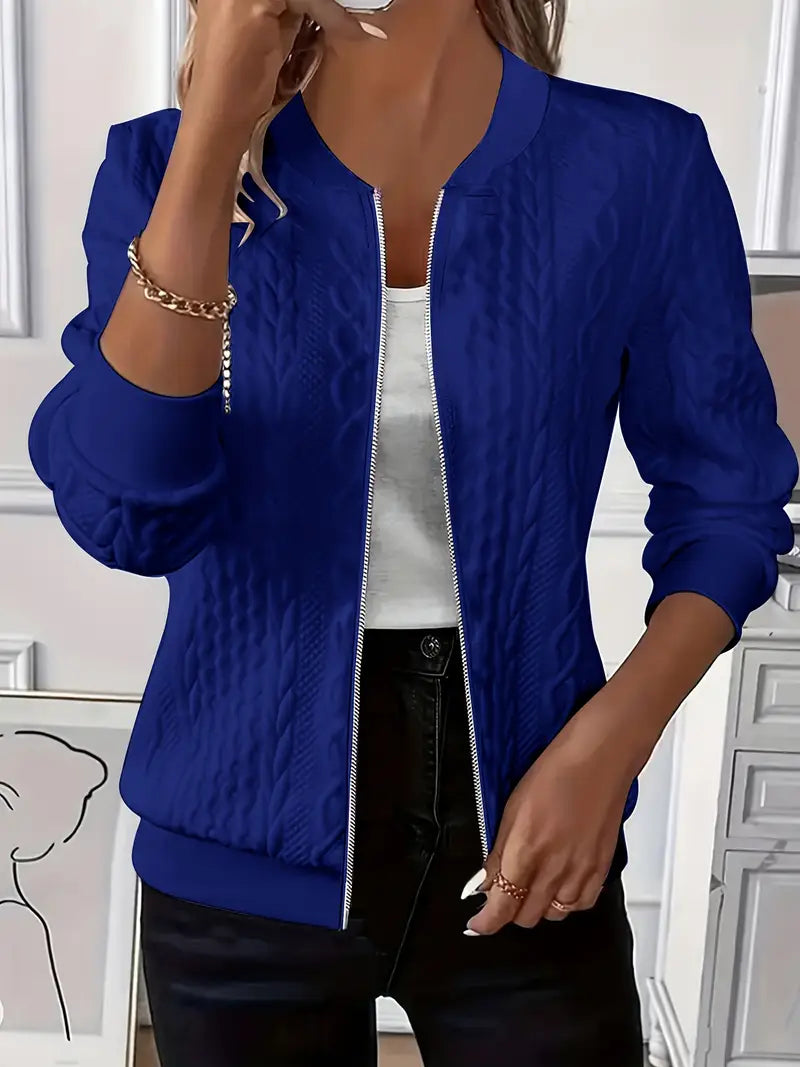 ZARA | CHAQUETA CON CREMALLERA