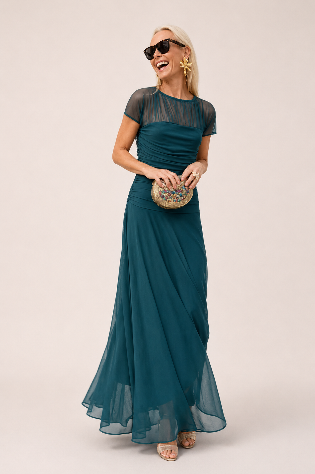 LAUREN™ | VESTIDO DE CHIFÓN