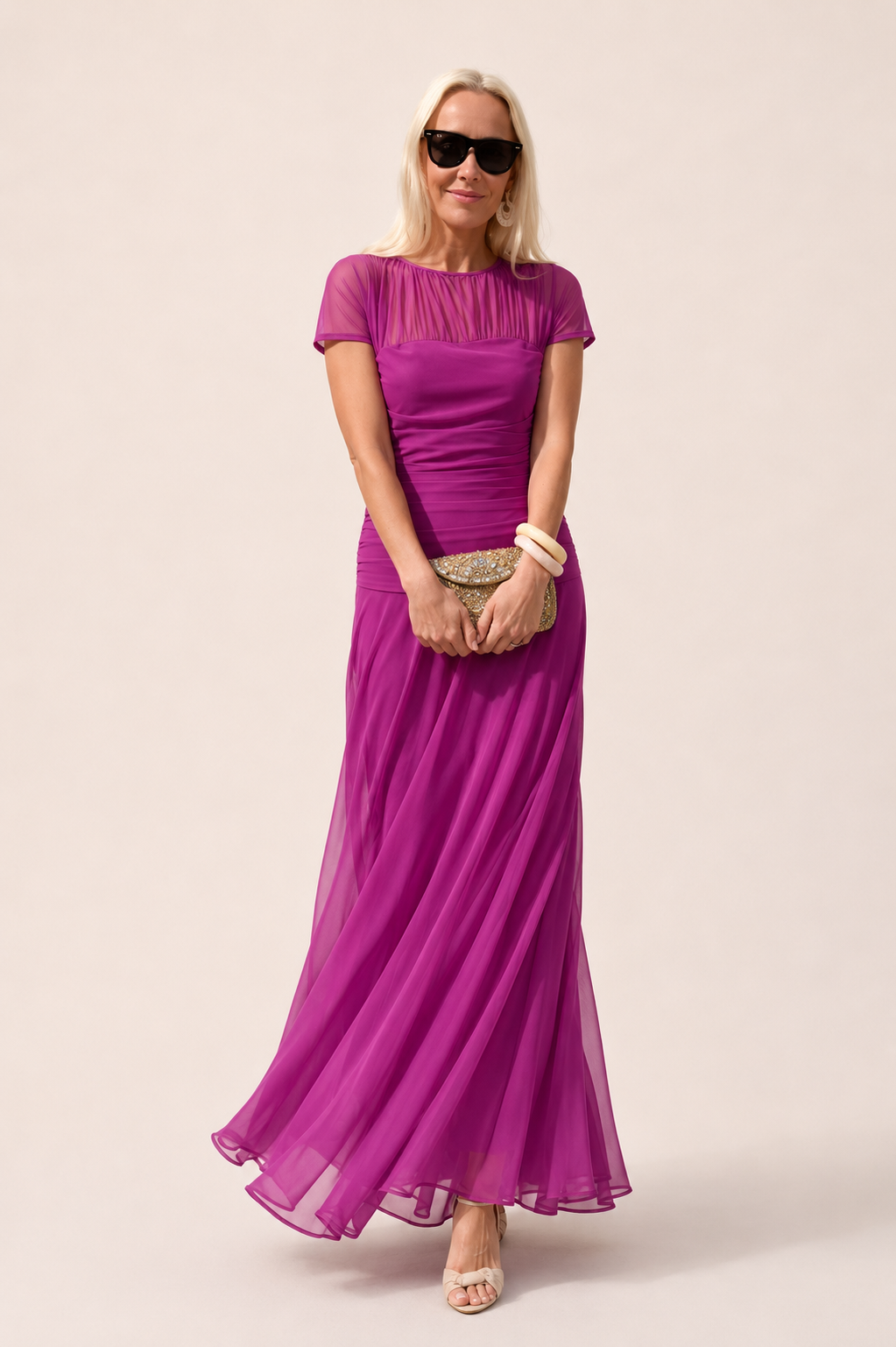LAUREN™ | VESTIDO DE CHIFÓN