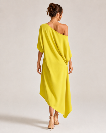 MARINA | VESTIDO ASIMÉTRICO ELEGANTE