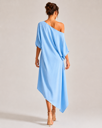 MARINA | VESTIDO ASIMÉTRICO ELEGANTE