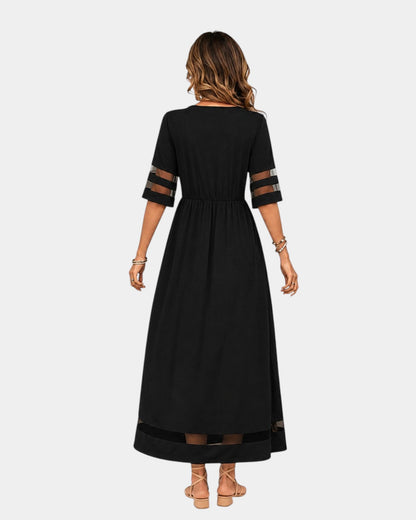ADRIA | VESTIDO MIDI ELEGANTE Y MINIMALISTA