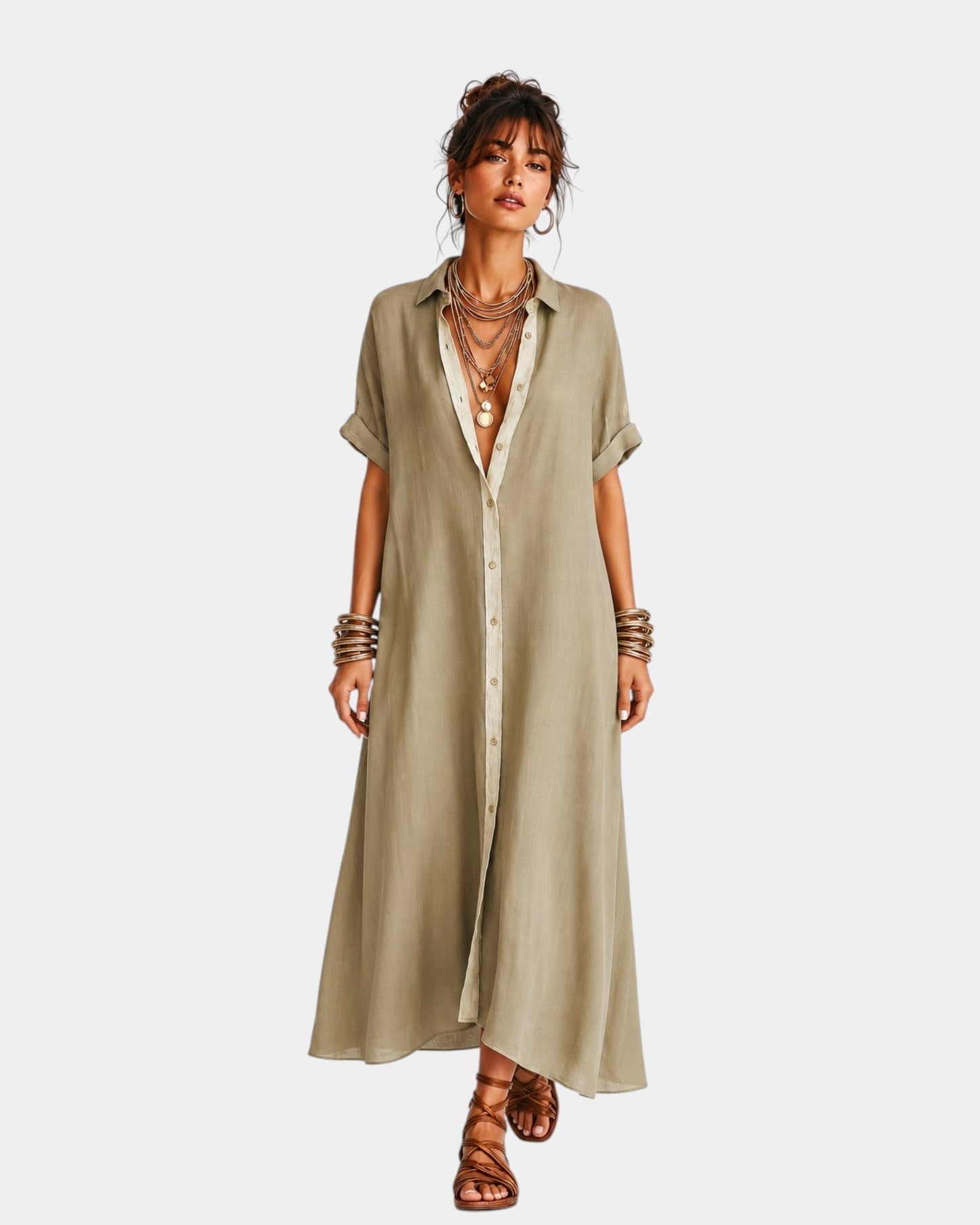 Béryl | Vestido inspirado en una camisa