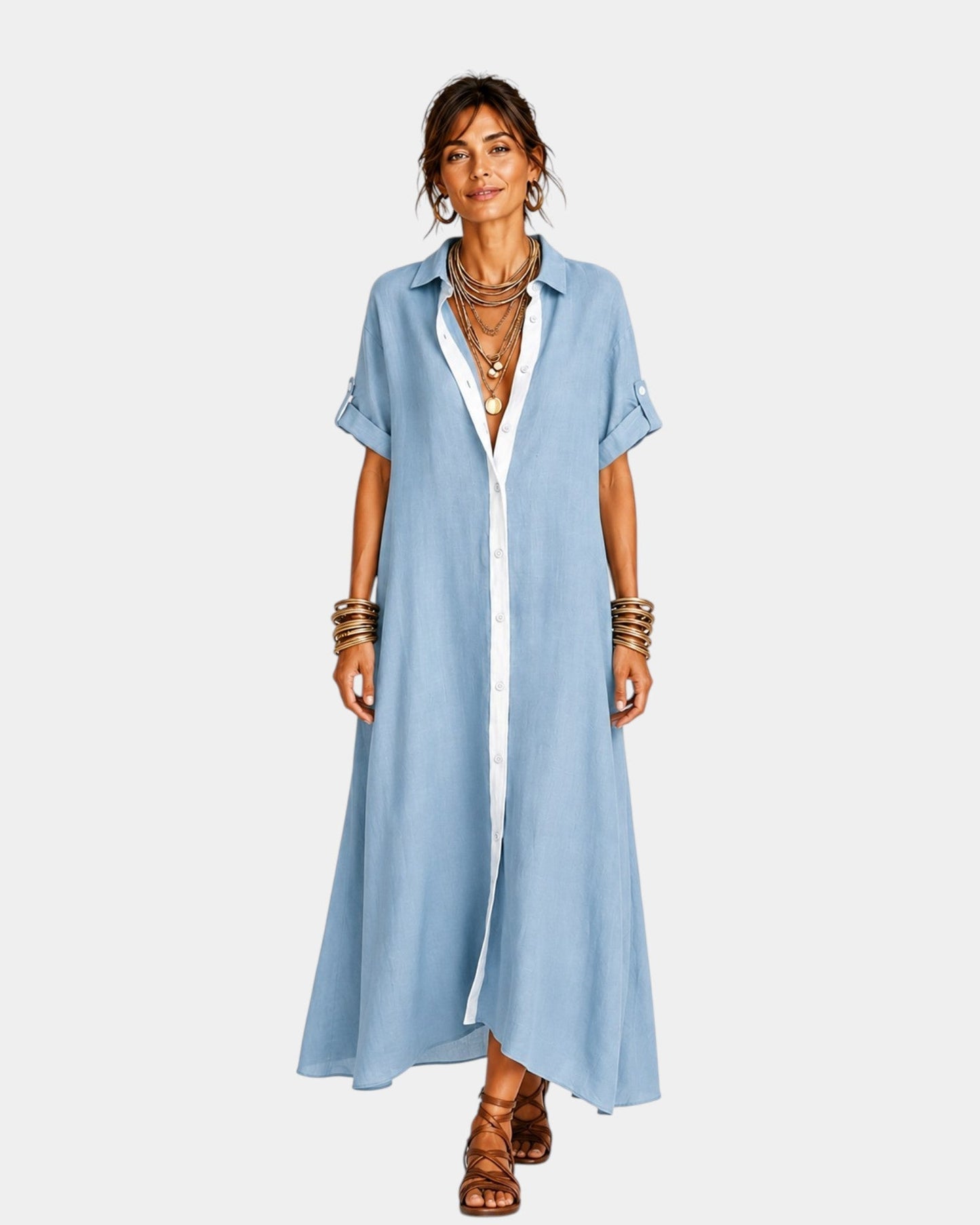 Béryl | Vestido inspirado en una camisa