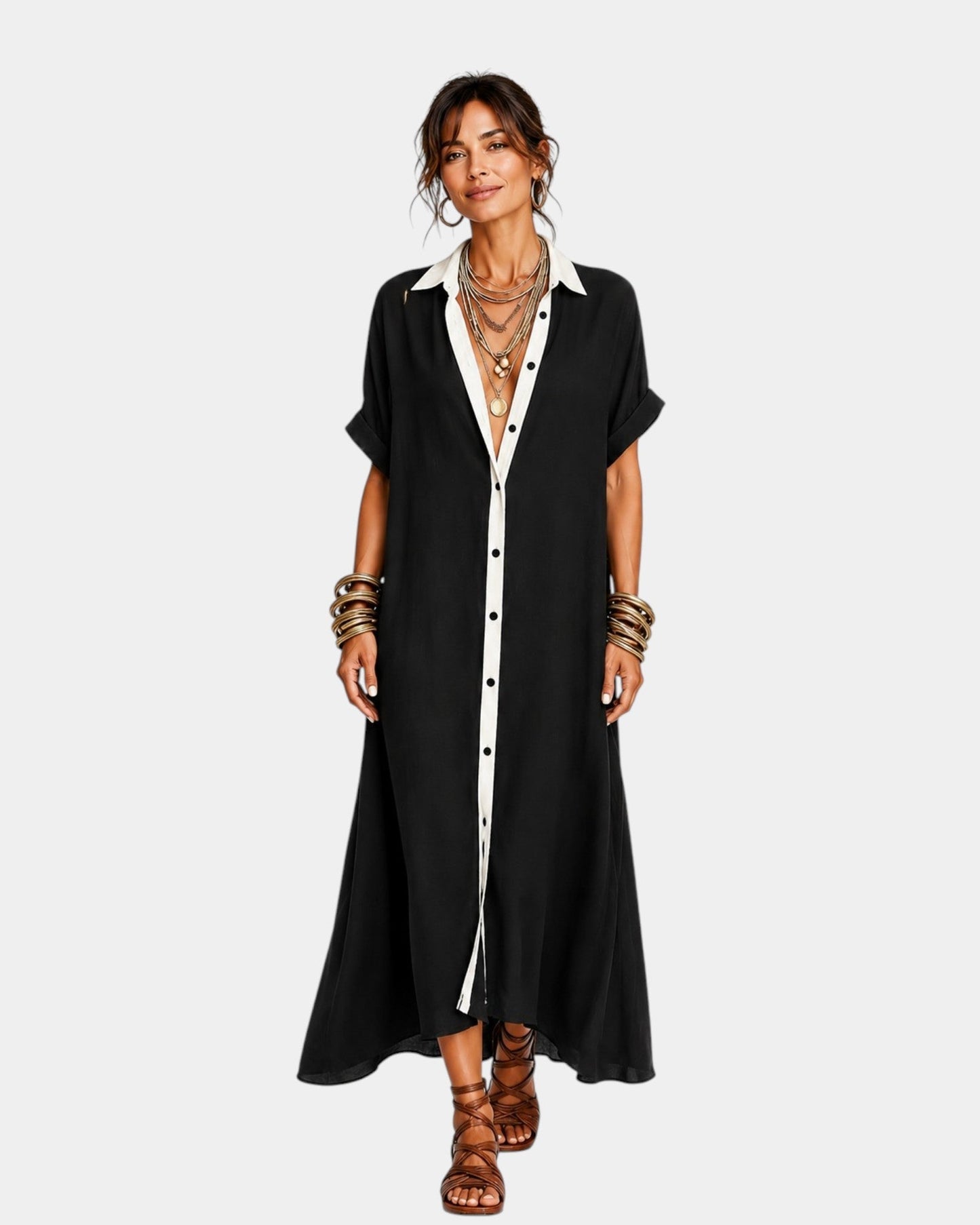 Béryl | Vestido inspirado en una camisa