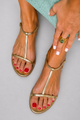 BIANCA™ | SANDALIAS DORADAS DE VERANO