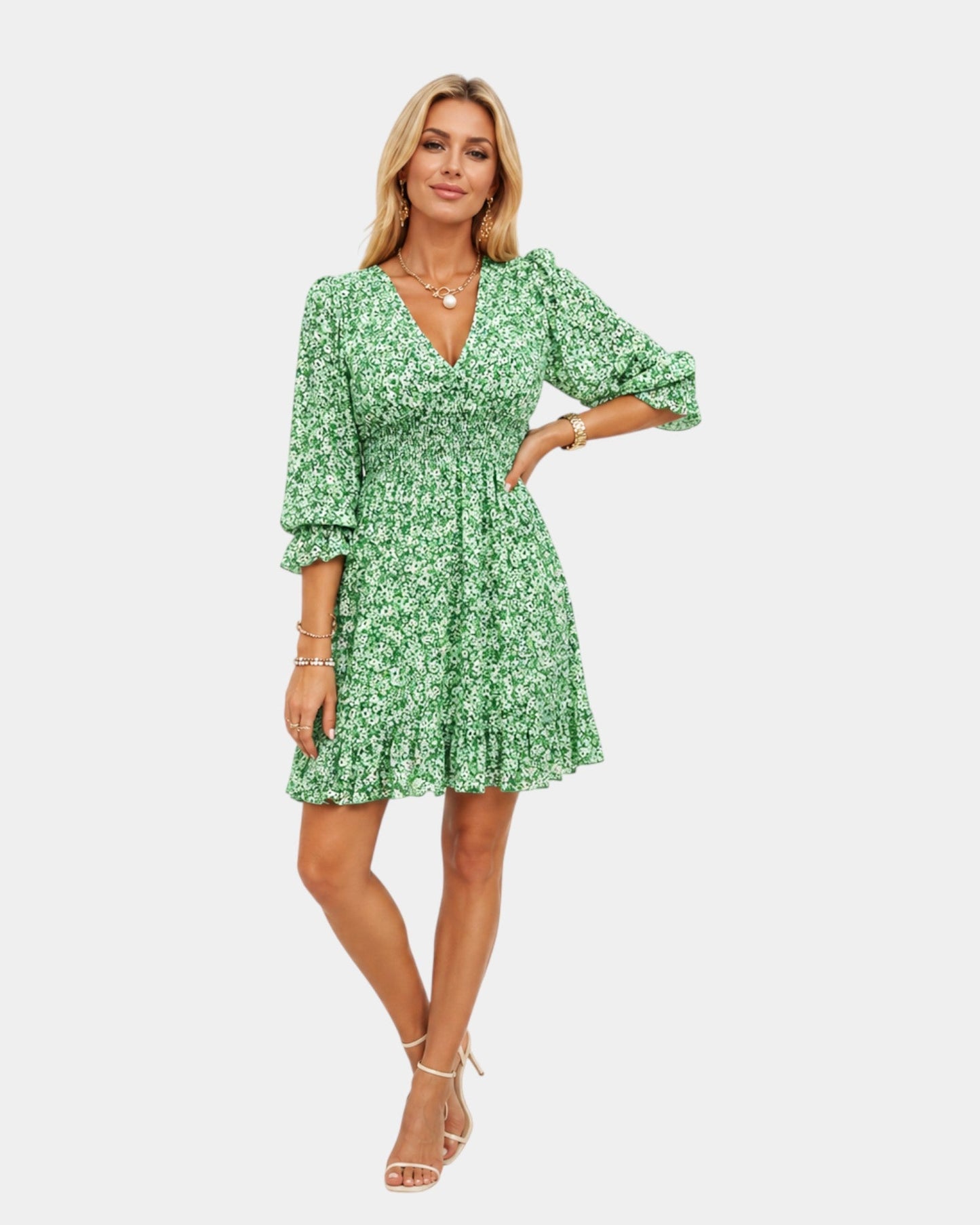 Adraste | Vestido floral elegante