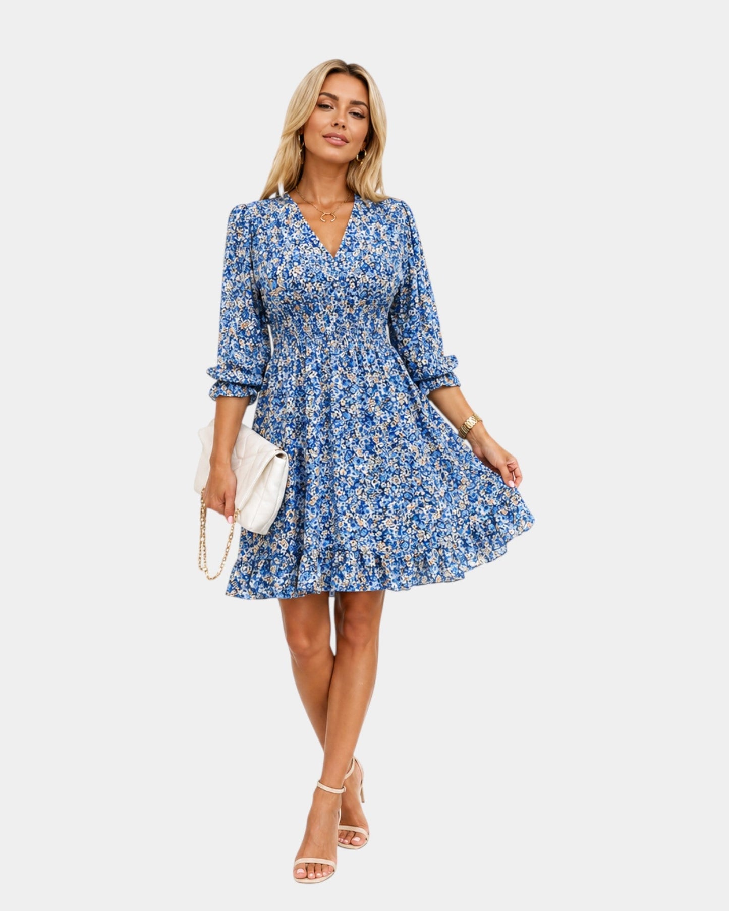 Adraste | Vestido floral elegante