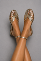 VITTORIA™ | SANDALIAS JOYA DORADAS