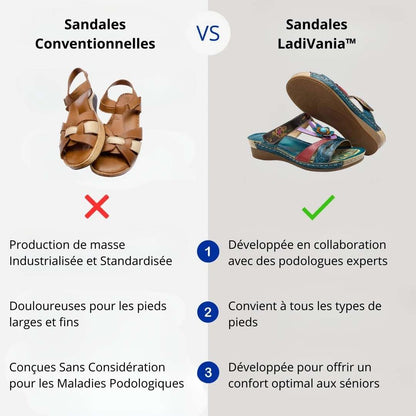 SANDALIAS CÓMODAS Y MODERNAS LADIVANIA