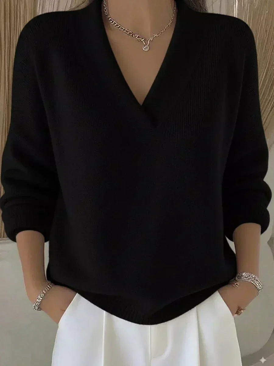 DARIA LORENA | JERSEY CON ESCOTE EN V PROFUNDO LUCIE