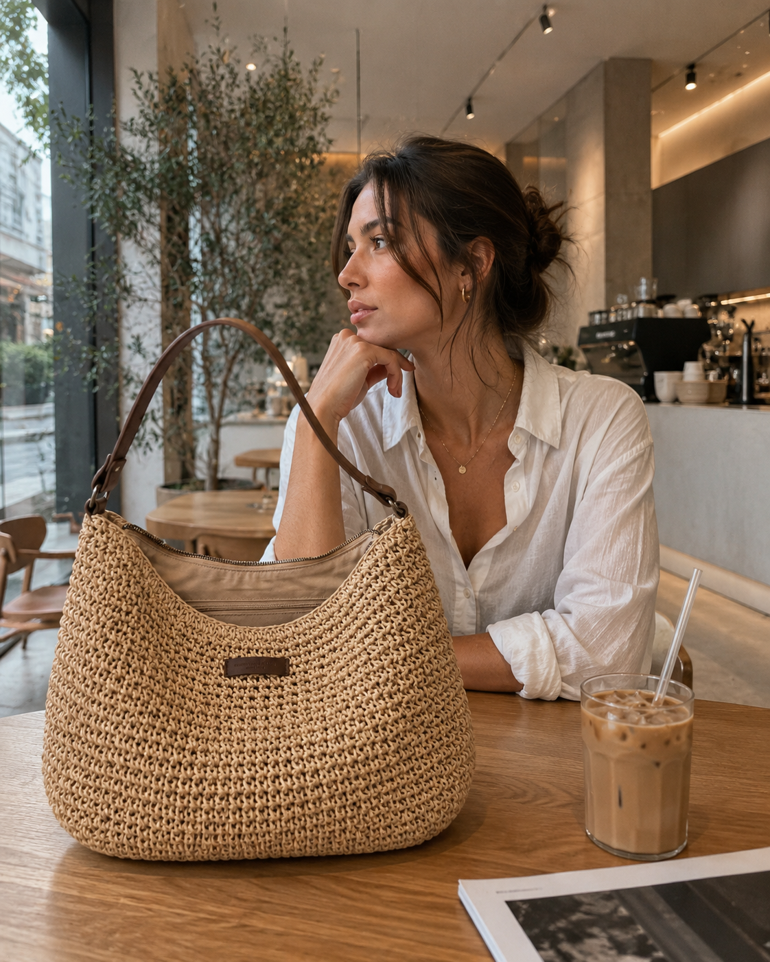 SIMONA | ELEGANTE BOLSO TRENZADO