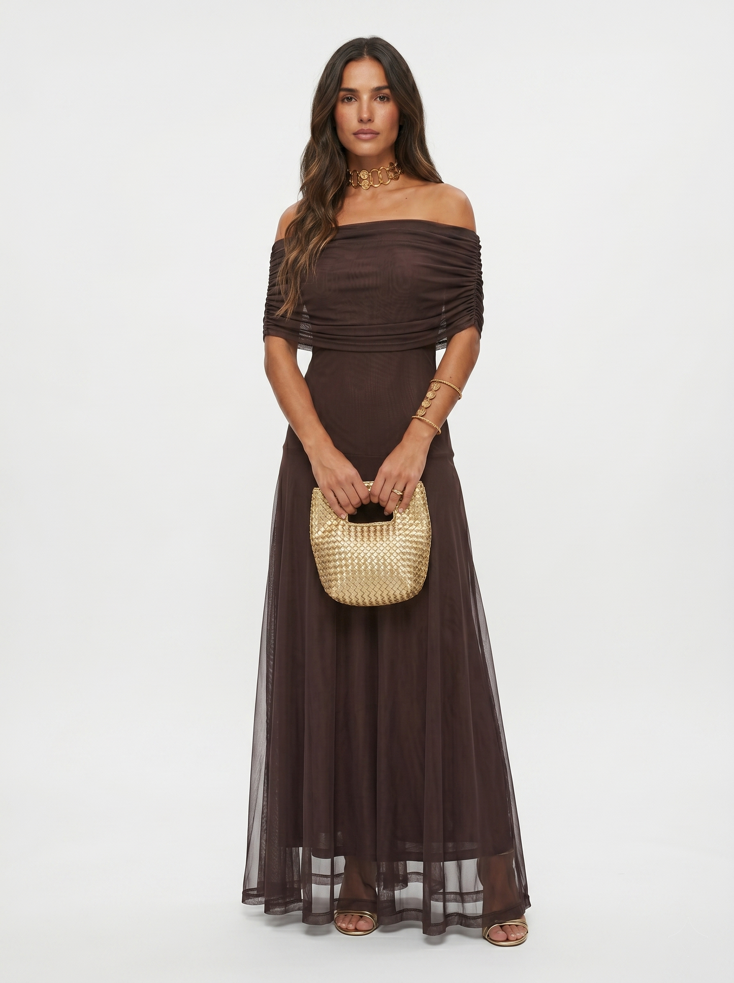 Jeanine | Vestido largo elegante y depurado