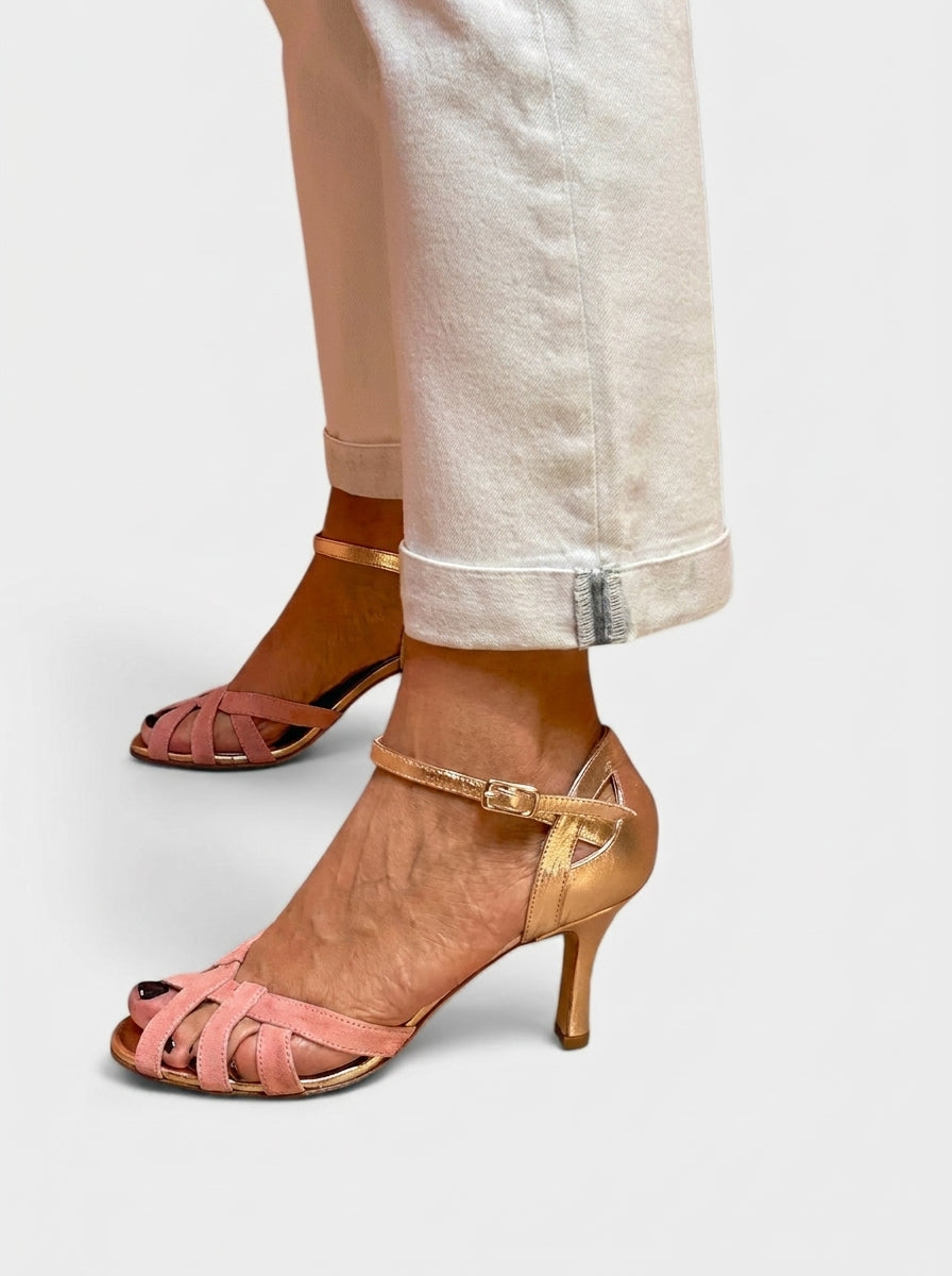 PINK™ | SANDALIAS ORTOPÉDICAS CON TACÓN