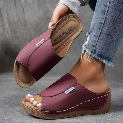 ALESSIA | SANDALIAS ORTOPÉDICAS ELEGANTES CON SOPORTE DIARIO Y ESTILO CONTEMPORÁNEO