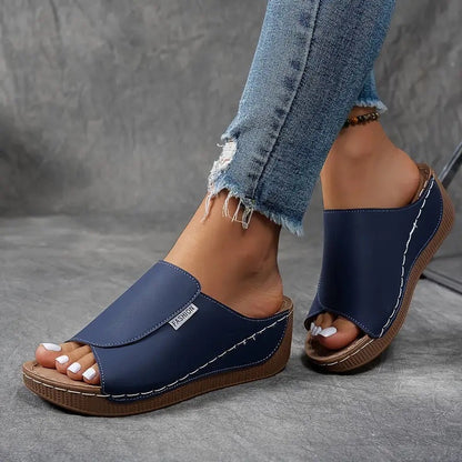 ALESSIA | SANDALIAS ORTOPÉDICAS ELEGANTES CON SOPORTE DIARIO Y ESTILO CONTEMPORÁNEO