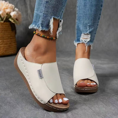 ALESSIA | SANDALIAS ORTOPÉDICAS ELEGANTES CON SOPORTE DIARIO Y ESTILO CONTEMPORÁNEO