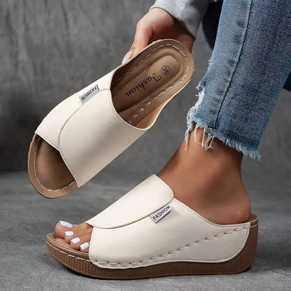 ALESSIA | SANDALIAS ORTOPÉDICAS ELEGANTES CON SOPORTE DIARIO Y ESTILO CONTEMPORÁNEO