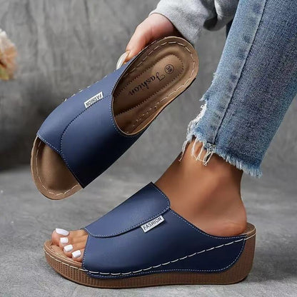 ALESSIA | SANDALIAS ORTOPÉDICAS ELEGANTES CON SOPORTE DIARIO Y ESTILO CONTEMPORÁNEO