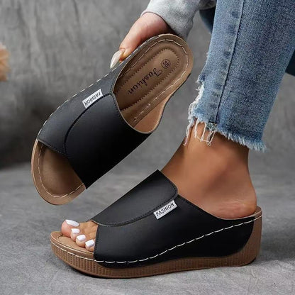 ALESSIA | SANDALIAS ORTOPÉDICAS ELEGANTES CON SOPORTE DIARIO Y ESTILO CONTEMPORÁNEO