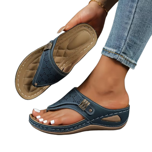 ARCHELLA | SANDALIAS CON TACÓN CÓMODO Y SOPORTE