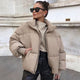 MARCELLA | CHAQUETA ACOLCHADA CON CUELLO Y CREMALLERA