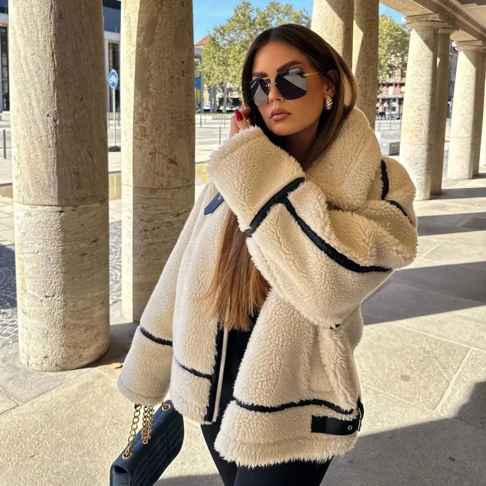 ALEXANDRA | ABRIGO DE BORREGUITO
