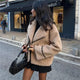 MICHELLE | CHAQUETA ELEGANTE DE BORREGUITO