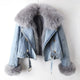 GALINA | CHAQUETA DE PELO CON CREMALLERA