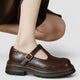 CHLOÉ | ZAPATOS CON CORREA EN T Y SUELA DENTADA