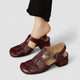 SANDRINE | ZAPATOS MERCEDITAS CALADOS CON TACÓN
