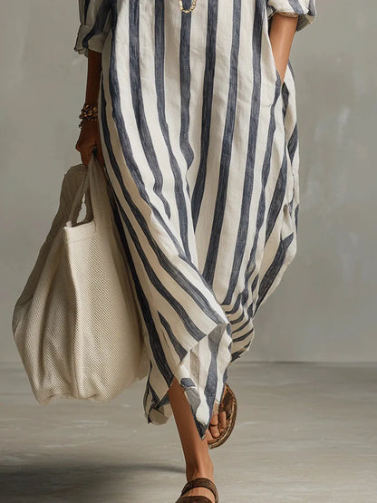 CLOE | VESTIDO CAMISERO LARGO