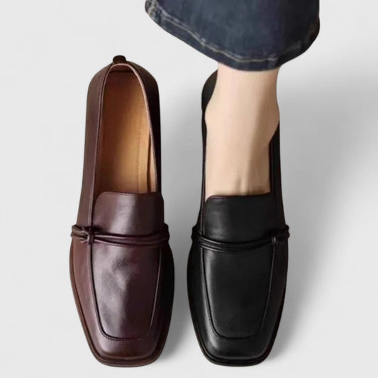 MICHÈLE | MOCASINES DE PUNTA CUADRADA
