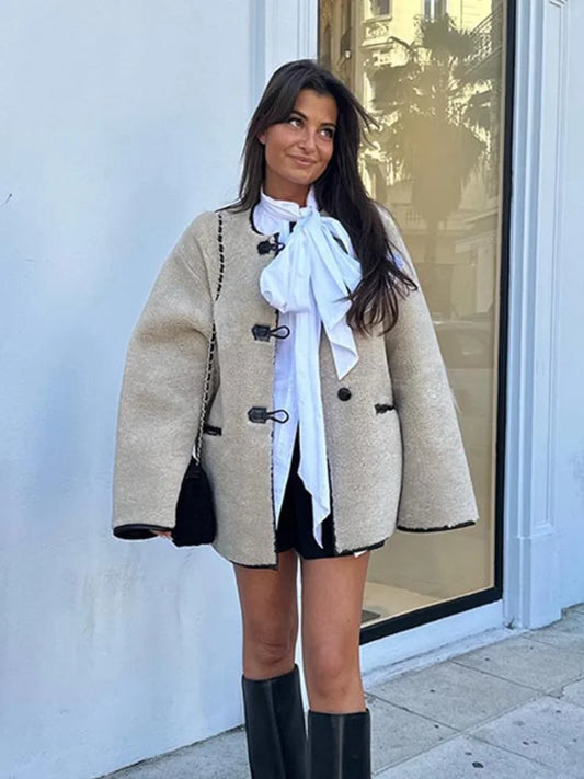 NICOLE | CHAQUETA ELEGANTE DE LANA