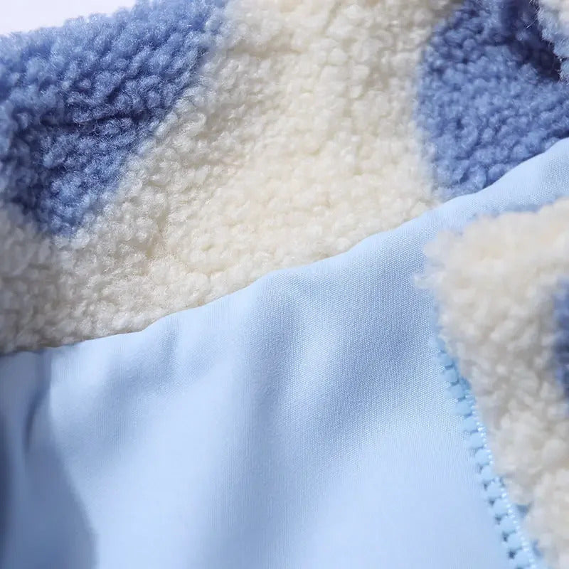 ELSIE | CHAQUETA REVERSIBLE DE CORAZONES