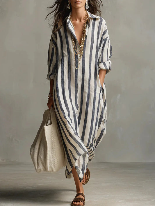 Chloé | Vestido camisero largo