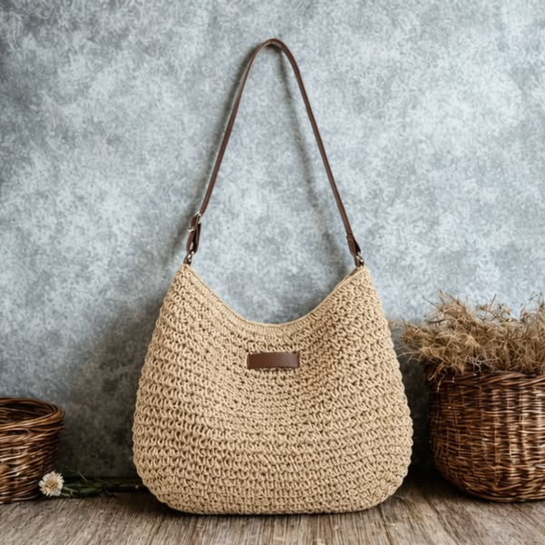 SIMONA | ELEGANTE BOLSO TRENZADO