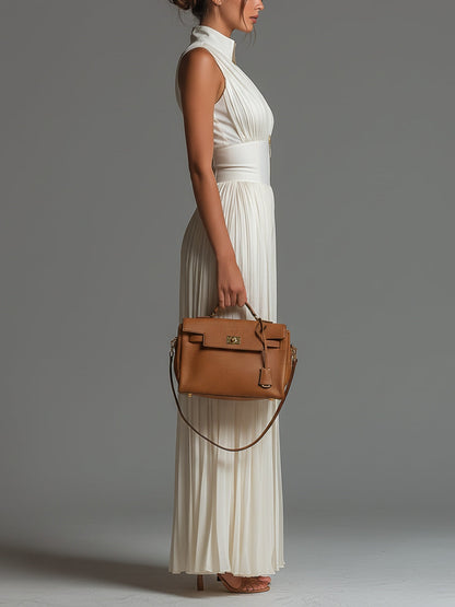 LIA | MONO BLANCO CON ESCOTE EN V