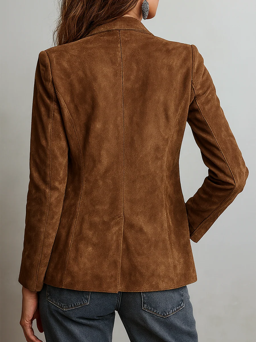 MARCELLE | BLAZER VINTAGE MARRÓN