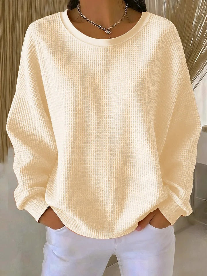 DARIA LORENA | JERSEY TEXTURIZADO OVERSIZE PAULINE