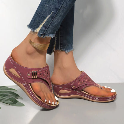 ARCHELLA | SANDALIAS CON TACÓN CÓMODO Y SOPORTE