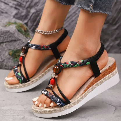 SANNE | SANDALIAS CÓMODAS CON TACÓN BAJO PARA CUALQUIER OCASIÓN DE VERANO